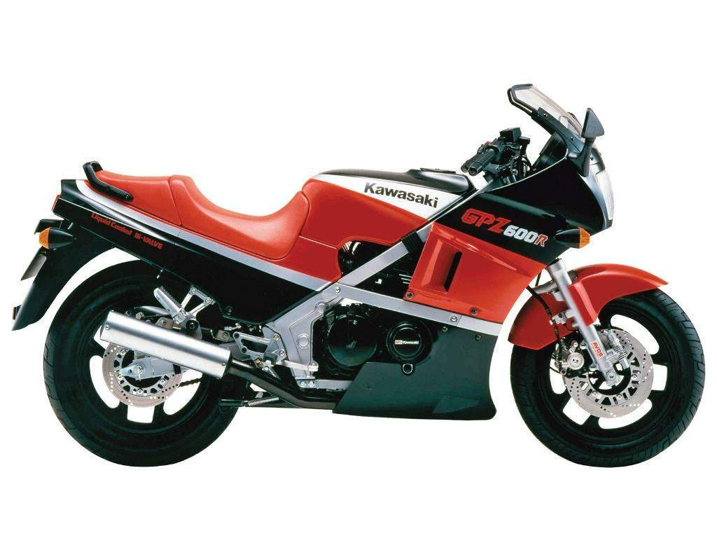 Kawasaki GPz 600R Ninja / ZX 600R Ninja (1985-86) technical specifications